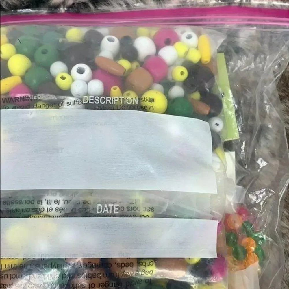 Craft Assorted Gallon Bag Bead‎ Lot